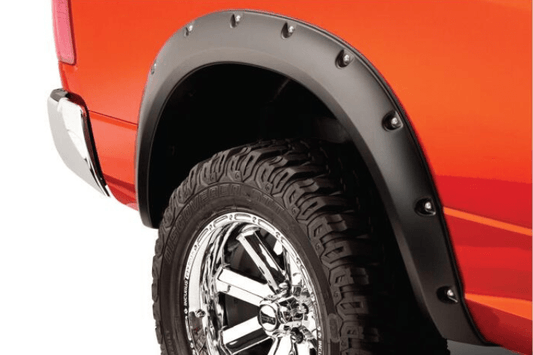 Bushwacker 50038-02 Dodge Ram 2500/3500 2010-2023 2PC Rear Pocket Style Fender Flares (Also fits Dodge Ram 1500)