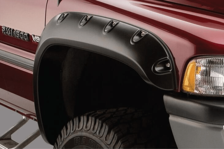 Bushwacker 50907-02 Dodge Ram 2500/3500 2003-2009 4PC Pocket Style Fender Flares (Also fits Dodge Ram 1500)