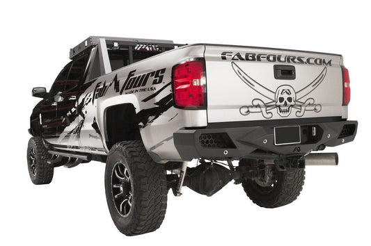 Fab Fours Vengeance Rear Bumper 2015-2019 GMC Sierra 2500/3500 HD CH15-E3051-1