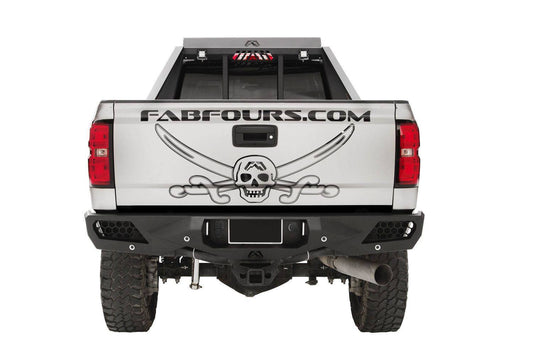 Fab Fours Vengeance Rear Bumper 2015-2019 GMC Sierra 2500/3500 HD CH15-E3051-1