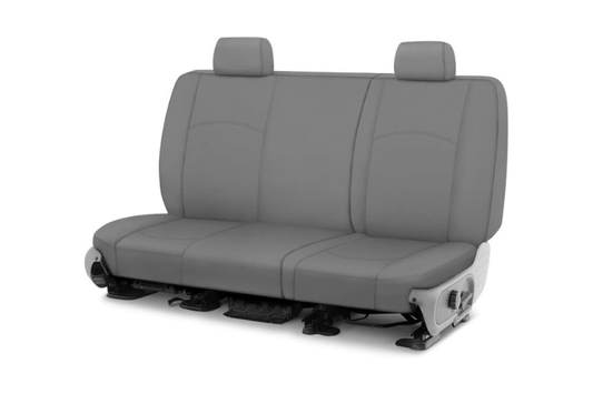 Covercraft SS3381PCGY Chevy Silverado 2500HD/3500HD 2007-2014 Polycotton SeatSaver Custom Front Seat Covers - Grey