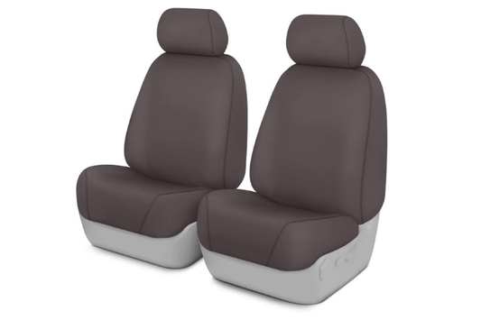 Covercraft SS3245PCGY GMC Sierra 2500HD/3500HD 1999-2002 Polycotton SeatSaver Custom Front Seat Covers - Grey