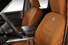 Covercraft SSC2533CABN GMC Sierra 2500HD/3500HD 2021-2022 Carhartt SeatSaver Custom Front Seat Covers Brown