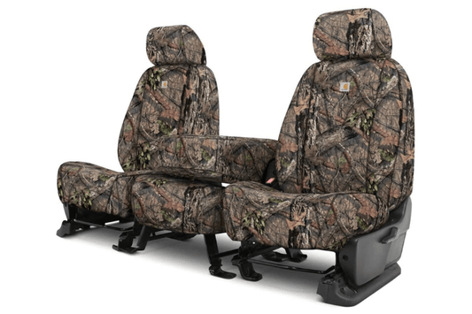 Covercraft SSC3479CAMB GMC Sierra 2500HD/3500HD 2021-2022 Camo Carhartt SeatSaver Custom Front Seat Covers Mossy Oak