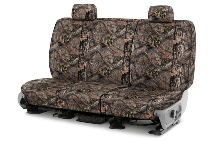Covercraft SSC8486CAMB GMC Sierra 2500HD/3500HD 2021-2022 Camo Carhartt SeatSaver Custom Rear Seat Covers Mossy Oak