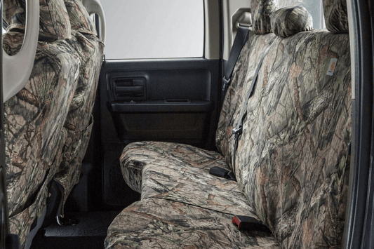 Covercraft SSC8489CAMB GMC Sierra 2500HD/3500HD 2021-2022 Camo Carhartt SeatSaver Custom Rear Seat Covers Mossy Oak