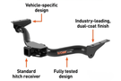 Curt 14061 GMC Sierra 2500HD/3500HD 2011-2014 2" Class 4 Receiver Hitch