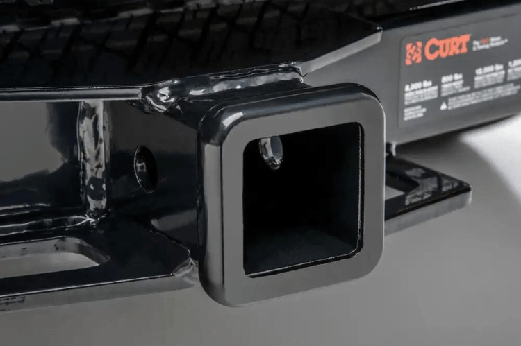 Curt 13211 Chevy Silverado 2500HD/3500HD 2001-2010 2" Class 3 Receiver Hitch (Round Tube Frame)