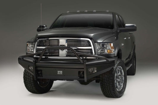 Fab Fours Black Steel Elite Pre-Runner Front Bumper 2010-2018 Dodge Ram 4500/5500 DR10-Q2962-1