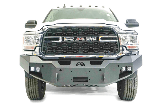 Fab Fours DR19-A4451-1 Dodge Ram 4500/5500 2019-2024 New Premium Front Bumper Winch Ready No Guard