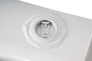 Dee Zee DZ91754S Chevy Silverado 2500HD/3500HD 1999-2022 L-Shape Transfer Tank White Steel