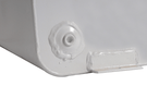 Dee Zee DZ91754S Chevy Silverado 2500HD/3500HD 1999-2022 L-Shape Transfer Tank White Steel