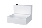 Dee Zee DZ91754S GMC Sierra 2500HD/3500HD 1999-2022 L-Shape Transfer Tank White Steel