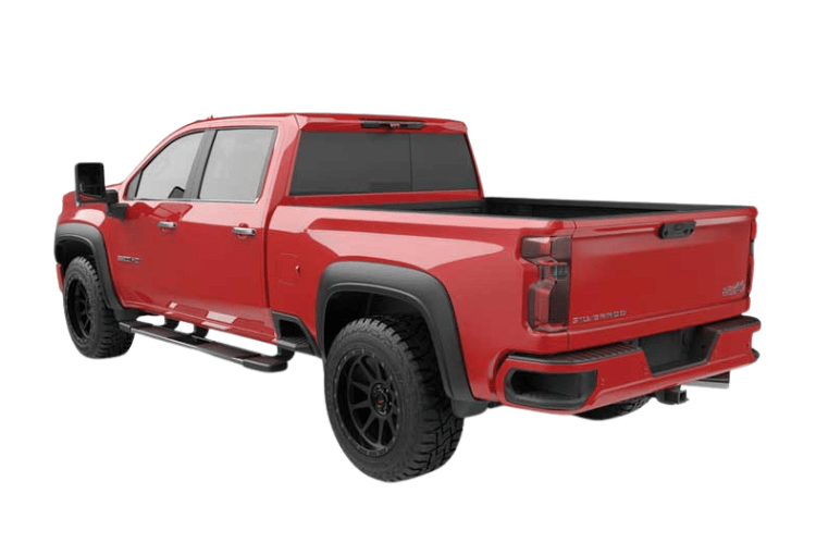 EGR Rugged Fender Flares for 2020-2025 Chevy Silverado 2500/3500 HD, heavy duty and durable.