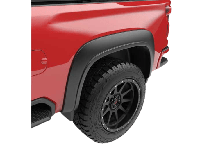 EGR Rugged Fender Flares for 2020-2025 Chevy Silverado 2500/3500 HD, heavy duty and durable.