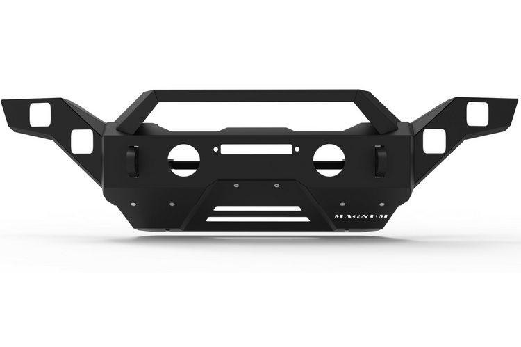 Magnum Raptor Series Jeep Gladiator Front Bumper 2020-2024 FBM36JPN-RT Winch Ready with RT Bar and Skid Plate