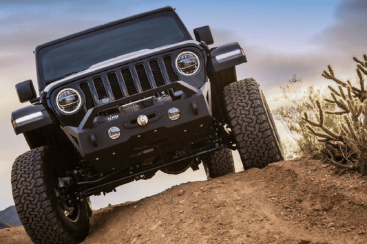 Magnum Raptor Series Jeep Gladiator Front Bumper 2020-2024 FBM36JPN-RT Winch Ready with RT Bar and Skid Plate