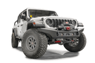 Fab Fours Lifestyle winch bumper 3/4 width front bumper for Jeep Wrangler JL 2018–2025