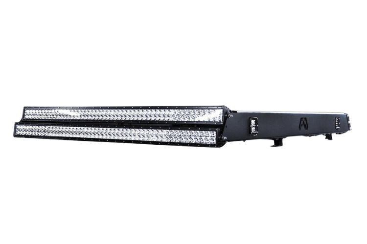 Fab Fours universal roof rack RR48-1 for 1999–2014 Chevy Silverado 2500/3500 with durable matte black finish