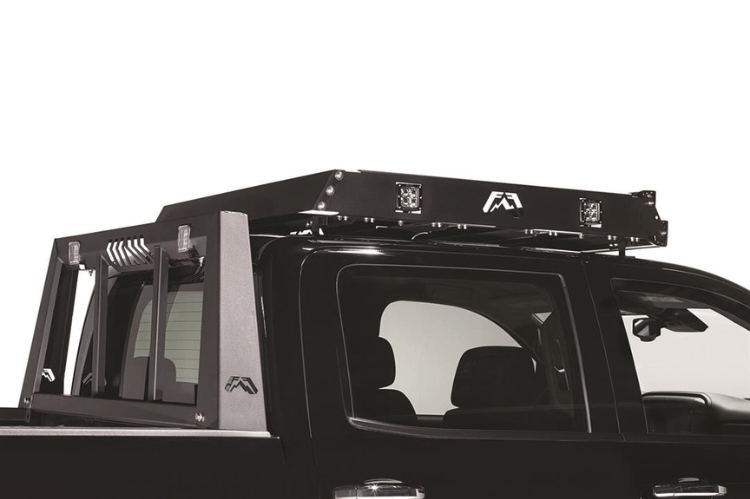 Fab Fours universal roof rack RR48-1 for 1999–2014 Chevy Silverado 2500/3500 with durable matte black finish