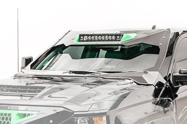 Fab Fours VC3000-1 Chevy Silverado 2500/3500 2017-2019 Vicowl with Ram Air Hood