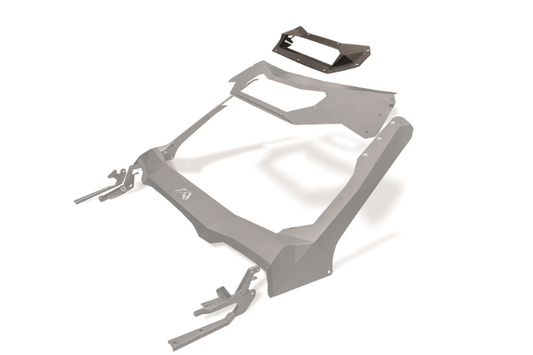 Fab Fours VC4101-1 Truck Vicowl Light Bar Insert