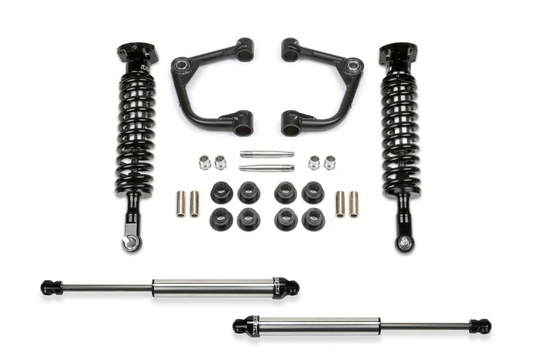 Fabtech Lift Kit K2374DL 2-inch upgrade for 2021–2025 Ford F150 with Uniball UCA system