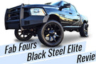 Fab Fours Black Steel Elite Pre-Runner Front Bumper 2010-2018 Dodge Ram 4500/5500 DR10-Q2962-1