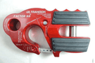 Factor 55 Red UltraHook a High-Strength Winch Hook With Shackle Mount and Safety Latch.