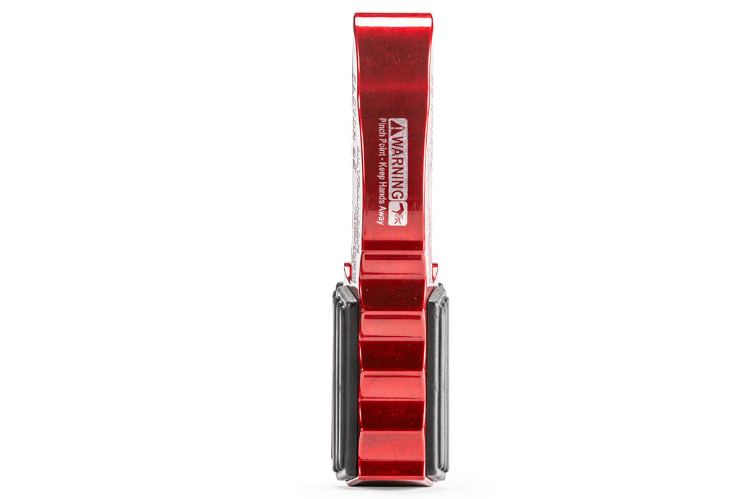 Factor 55 Red UltraHook a High-Strength Winch Hook With Shackle Mount and Safety Latch.