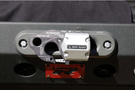 Factor 55 Red UltraHook a High-Strength Winch Hook With Shackle Mount and Safety Latch.