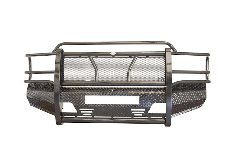 Frontier bumper replacement for 1999–2004 Ford F250/F350 by Frontier Truck Gear.