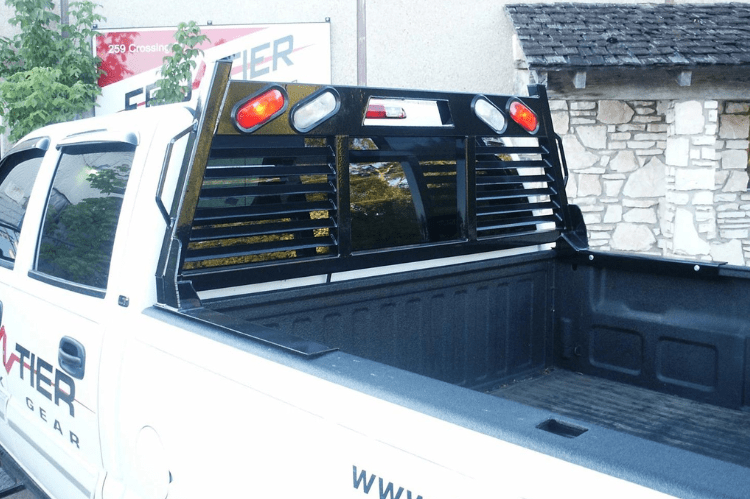 Frontier 110-28-8009 Chevy Silverado 2500HD/3500HD 1999-2006 Open Window HD Headache Rack