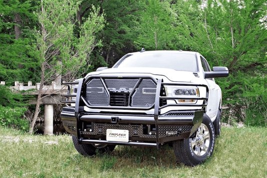 Heavy-Duty Frontier 170-41-9008 Front Bumper with Grille Guard for Dodge Ram 2500/3500 (2019-2024)