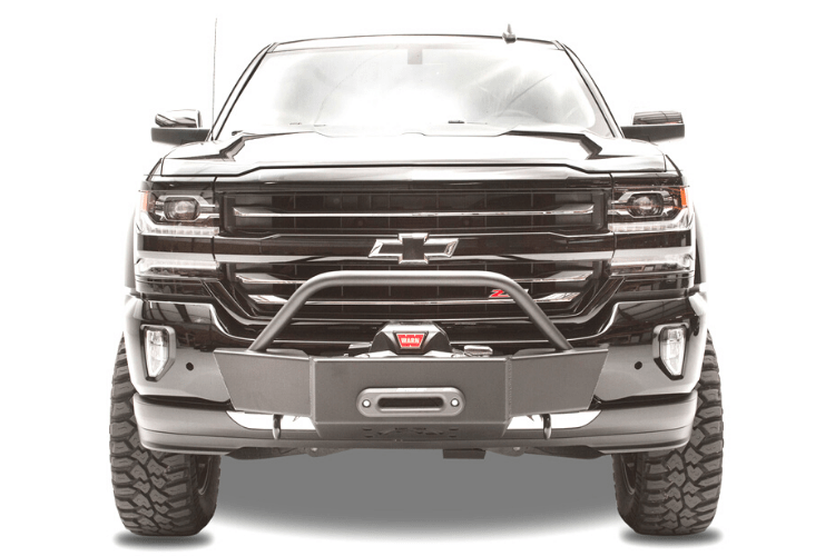 Fab Fours GM16-N3350-1 GMC Sierra 1500 2016-2018 Winch Mount Front Bumper Pre-Runner Guard