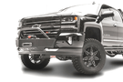 Fab Fours GM14-N3150-1 GMC Sierra 1500 2014-2015 Winch Mount Front Bumper Pre-Runner Guard
