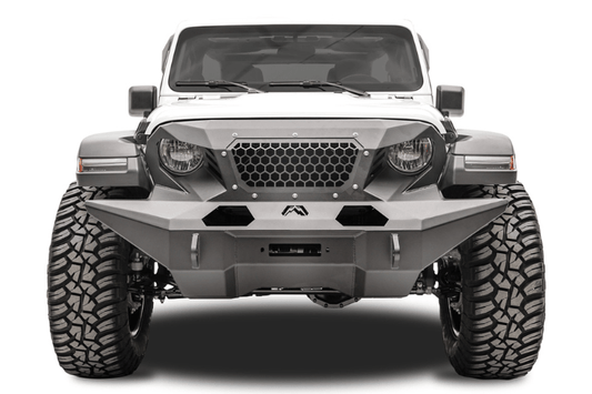 Fab Fours GR4610-1 Jeep Gladiator 2020-2025 Grumper Full Width Front Bumper