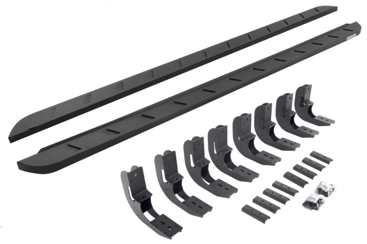 Go Rhino 63404887SPC GMC Sierra 2500HD/3500HD 2020-2025 RB10 Slim Line Running Boards Crew Cab with Mounting Brackets Kit