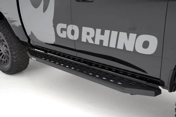 Go Rhino 69404887PC GMC Sierra 2500HD/3500HD 2020-2025 RB20 Running Boards Crew Cab with Mounting Brackets Kit
