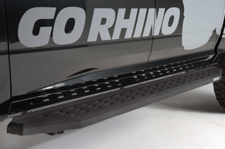 Heavy-Duty Go Rhino RB20 Running Boards for Dodge Ram Crew Cab