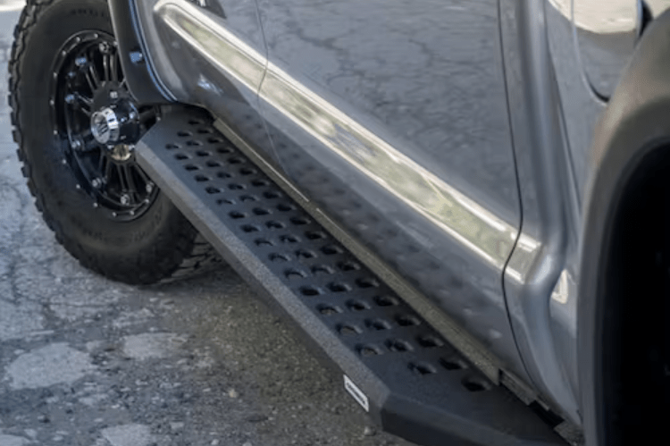 Heavy-Duty Go Rhino RB20 Running Boards for Dodge Ram Crew Cab