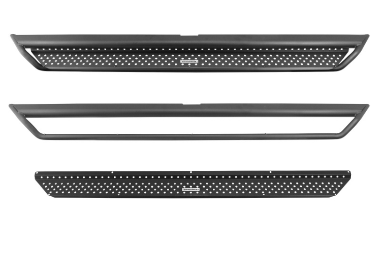 Go Rhino D14053T 2020-2023 GMC Sierra 2500/3500 Dominator Xtreme D1 Side Steps with Rocker Panel Mounting Bracket Kit
