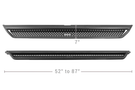 Go Rhino D14053T 2020-2023 GMC Sierra 2500/3500 Dominator Xtreme D1 Side Steps with Rocker Panel Mounting Bracket Kit