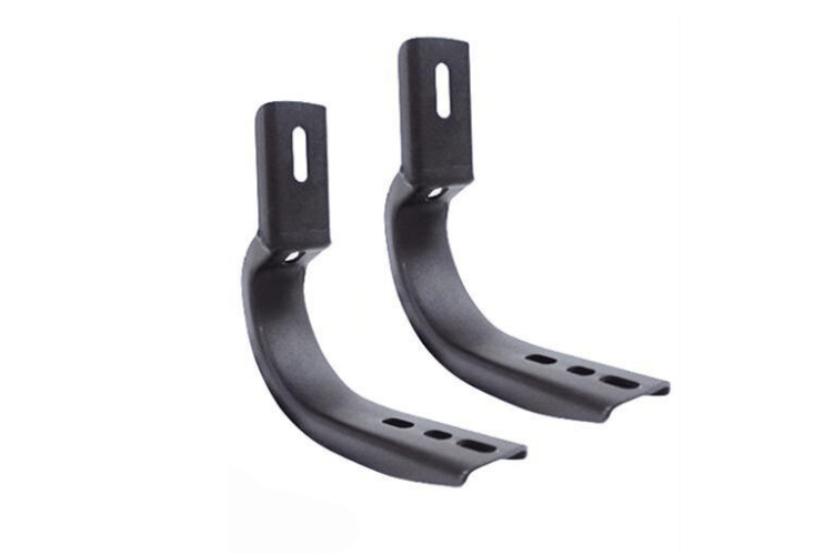 Go Rhino 684404687T GMC Sierra 2500HD/3500HD 2015-2019 4" OE Xtreme Side Steps - 87" Step Bars with Mounting Brackets