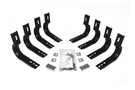Go Rhino 684404687T GMC Sierra 2500HD/3500HD 2015-2019 4" OE Xtreme Side Steps - 87" Step Bars with Mounting Brackets