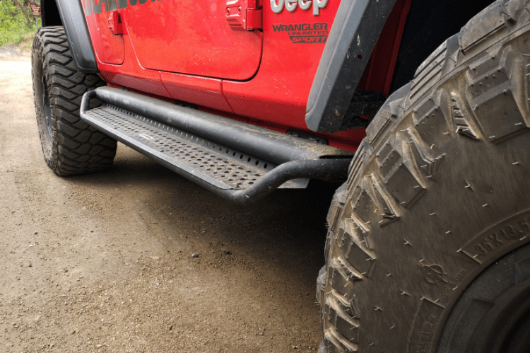 Go Rhino D10052T 1999-2023 GMC Sierra 2500/3500 52" Dominator Xtreme D1 Side Steps - Boards Only