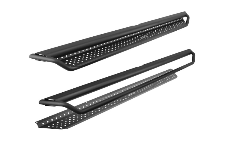 Go Rhino D10052T 1999-2023 GMC Sierra 2500/3500 52" Dominator Xtreme D1 Side Steps - Boards Only