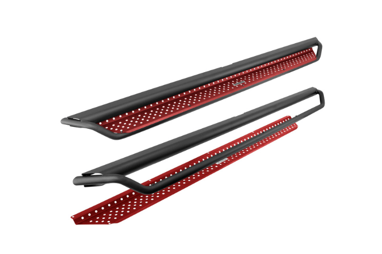 Go Rhino D10052T 1999-2023 GMC Sierra 2500/3500 52" Dominator Xtreme D1 Side Steps - Boards Only