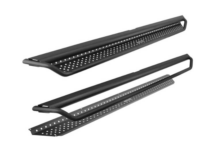 Go Rhino D10073T 1999-2023 GMC Sierra 2500/3500 73" Dominator Xtreme D1 Side Steps - Boards Only