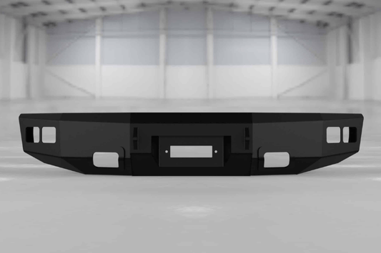 Aftermarket Hammerhead front bumper for Silverado 2500/3500 (1988-2000), model 600-56-0185, designed for winch integration and durability